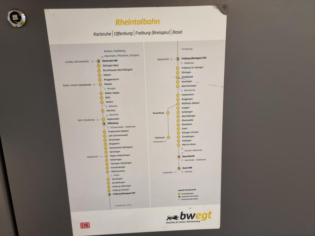 alle Stationen der Rheintalbahn