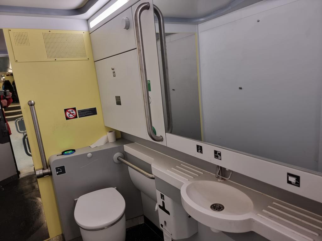 Toilette im Bwegt